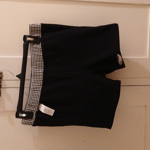 T by Talbot's black/white checked active skirt Sz MP - Picture 9 of 10